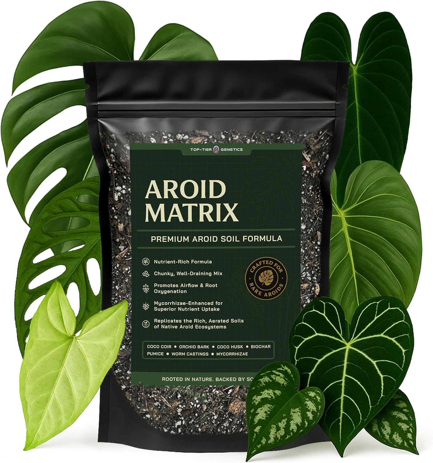 Suelo Premium para Monstera y Philodendron 2qt