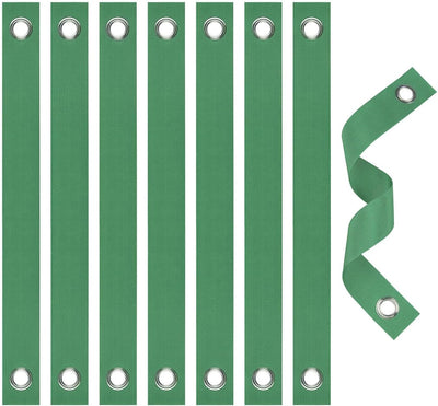 Correas para estacar árboles color verde