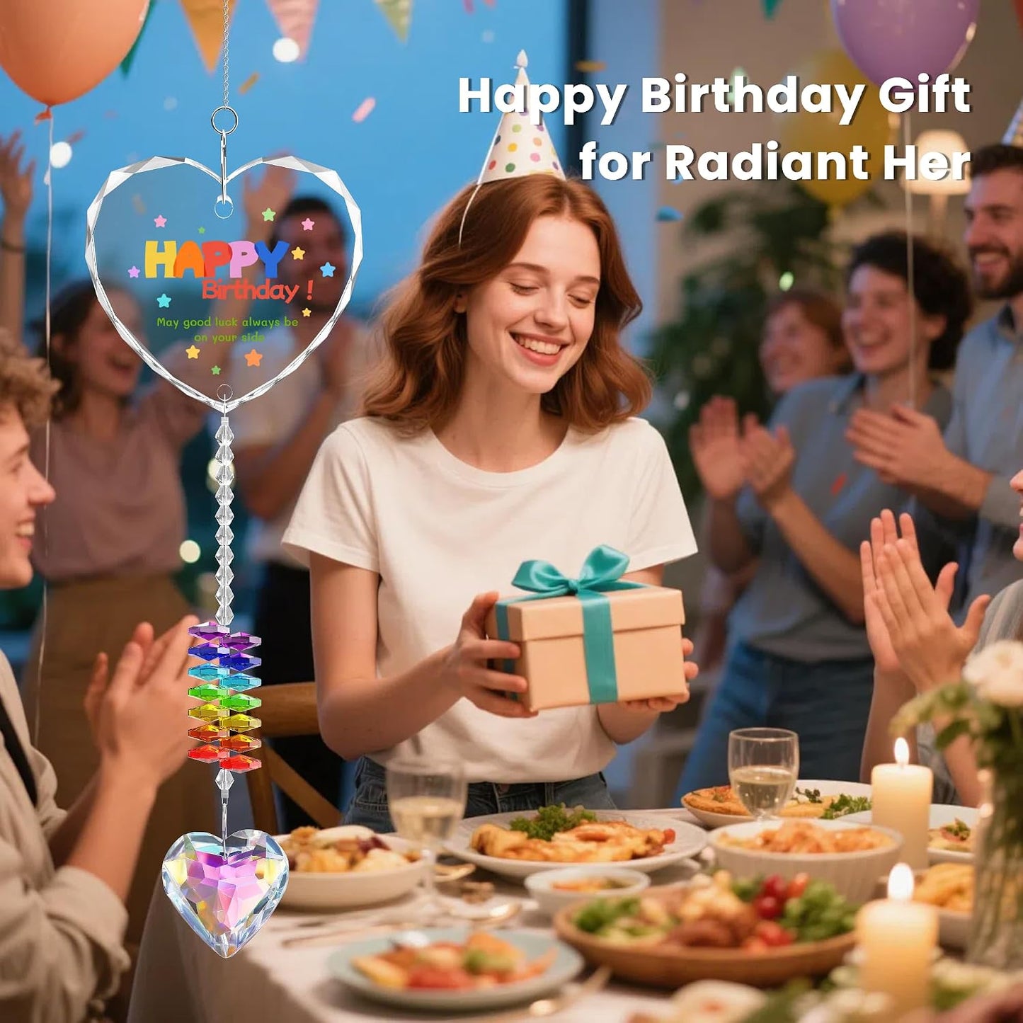 Atrapasoles cristal para mujer regalo cumpleaños