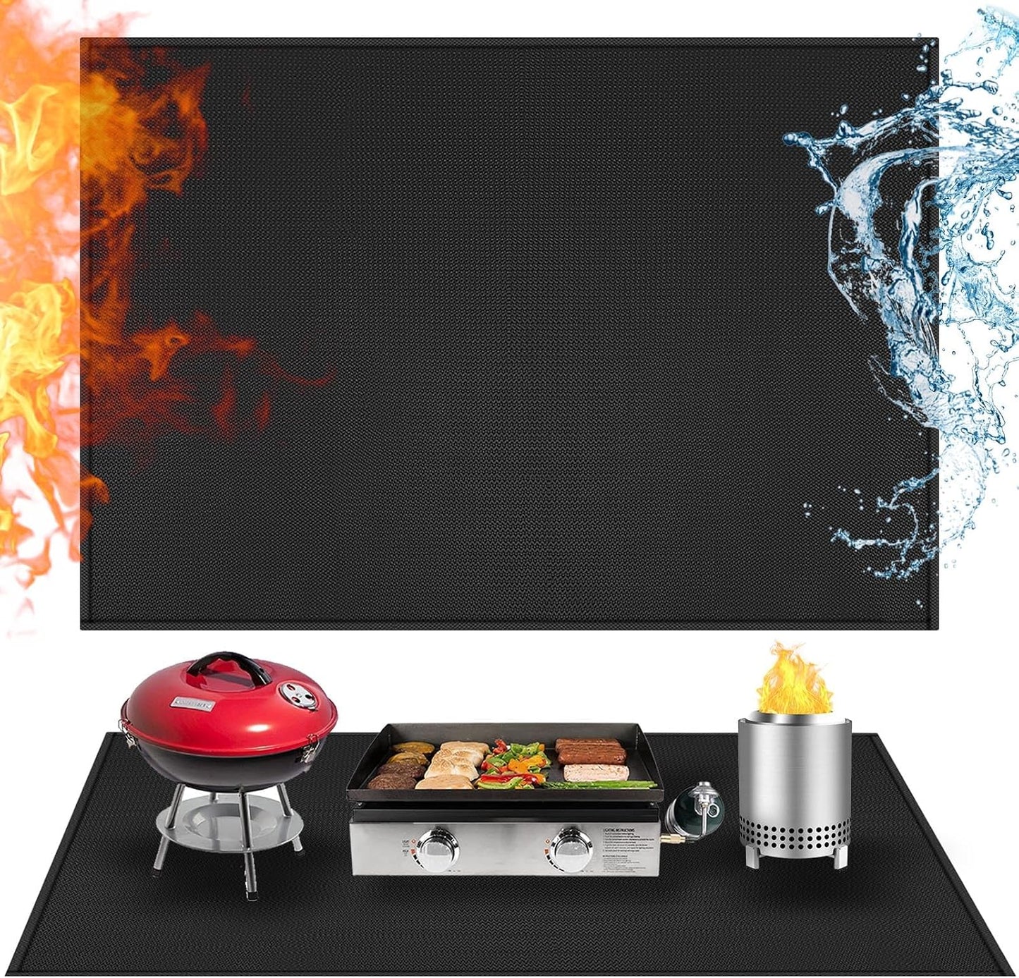 Tapete resistente al calor 36x48pulg para parrilla