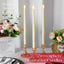 24 Velas LED Marfil Parpadeantes 12.4pulg