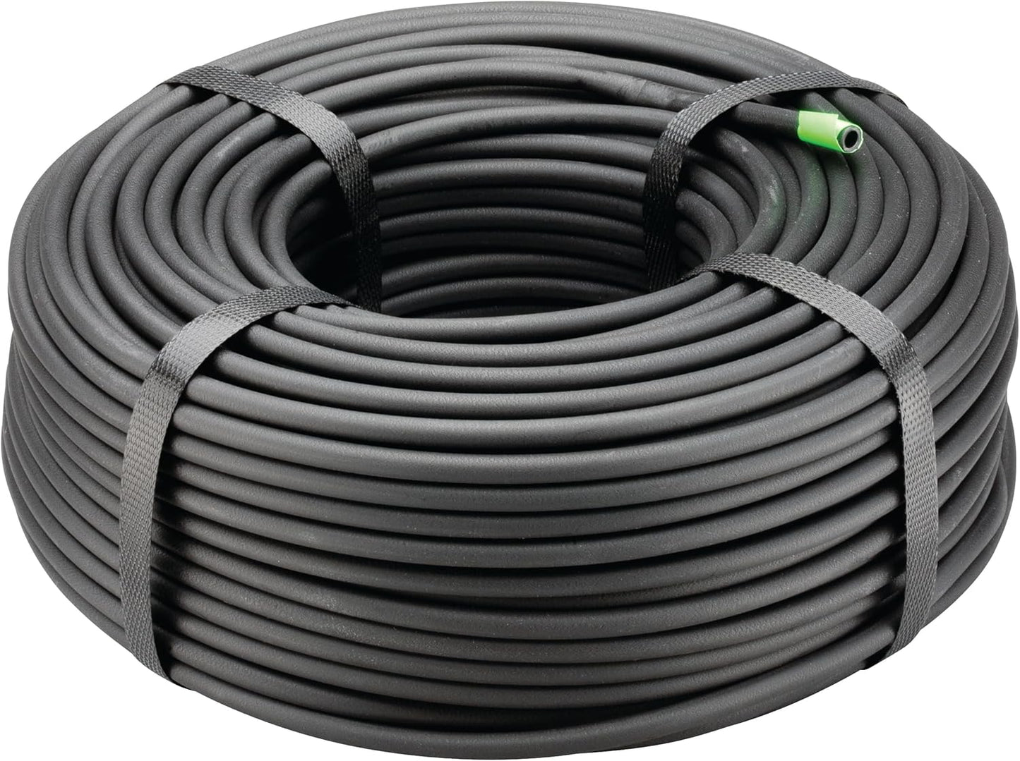 Tubería riego goteo 1/4 pulg 250pies negro