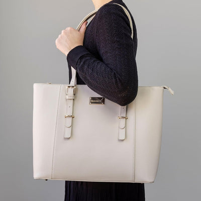 Bolso para ropa temple mujer con bolsillos organizador