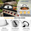 Set accesorios plancha 18 pzas para camping y cocinar al aire libre