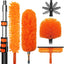 Kit plumeros 28ft poste extensión 5-20ft telaraña reutilizable