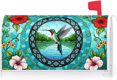 Cubierta buzón flores colores surtidos 21x18pulg