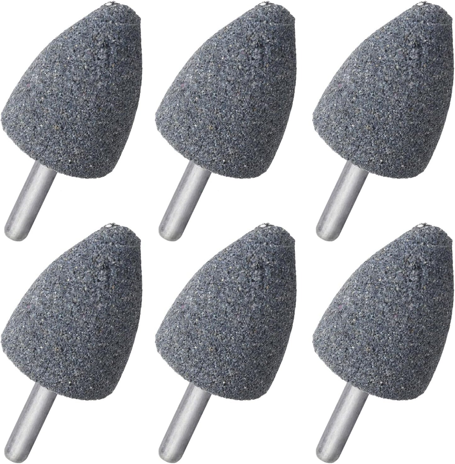 Set 6 Muelas Metal Cono Giratorio Precisión