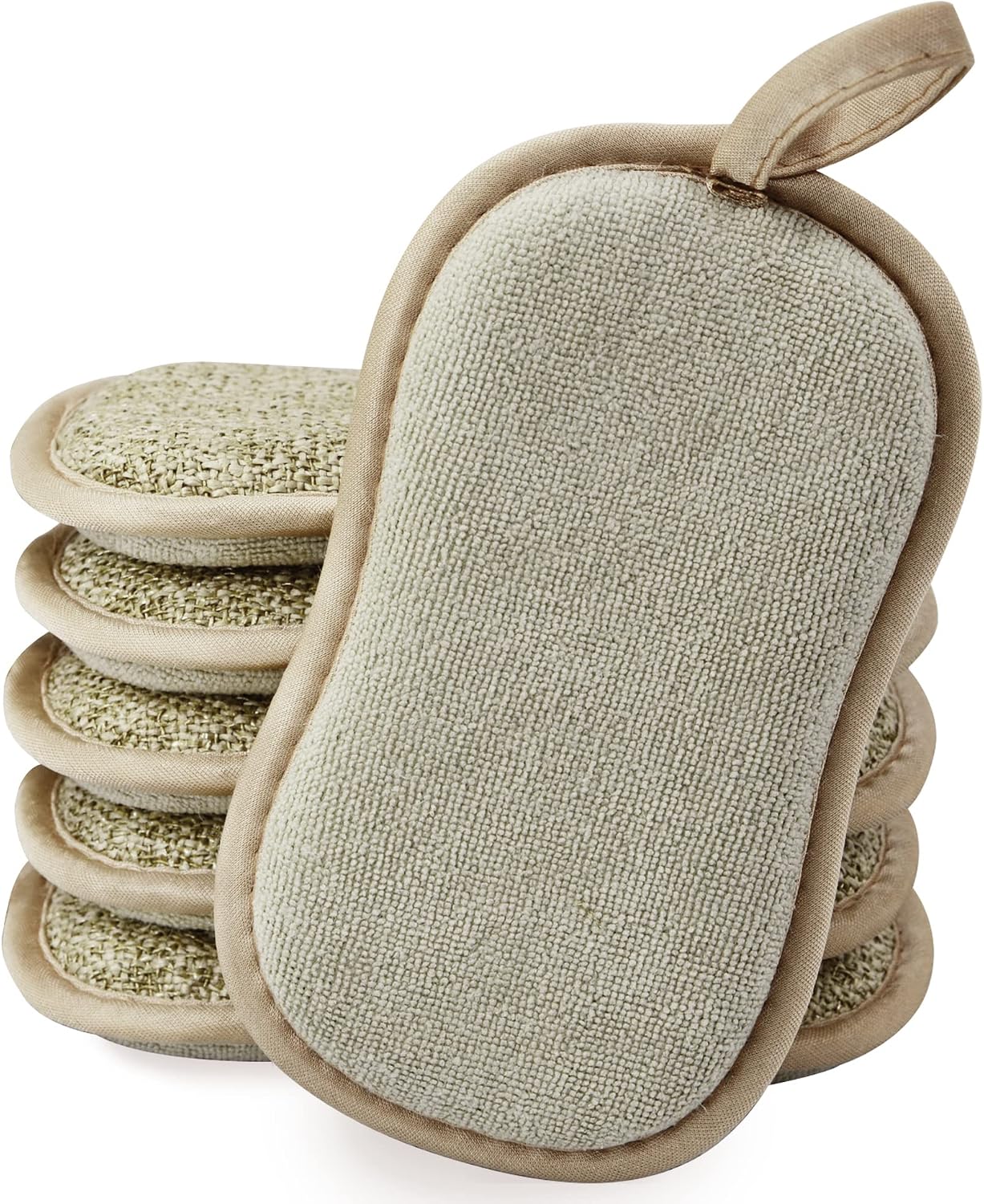 Esponjas microfibra reutilizables 6 pzas antiarañazos