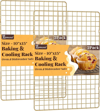 Estantes horno 2 rejillas 10x15pulg adaptador Jelly Roll