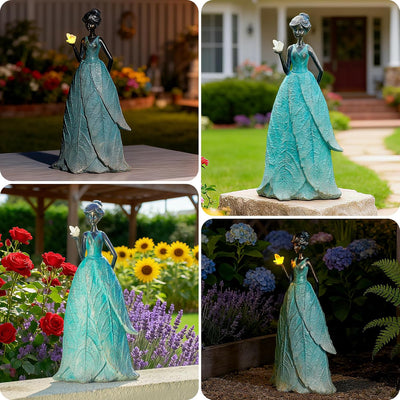 Figuras resina hadas 12.9pulg decoración hogar jardín