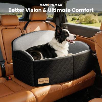 Asiento elevador perro espuma viscoelástica 55lb con funda lavable