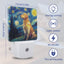 Luz Nocturna Estrellada Perro Sensor Amanecer Dormitorio Baño