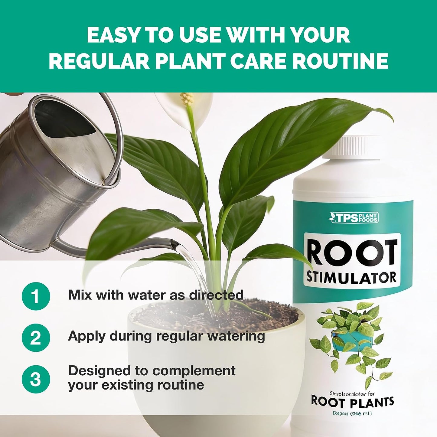 Estimulador raíces líquido con algas y probióticos 8oz