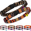2 Collares Gato con Campana Ajustables Diseño Tribal Leopardo