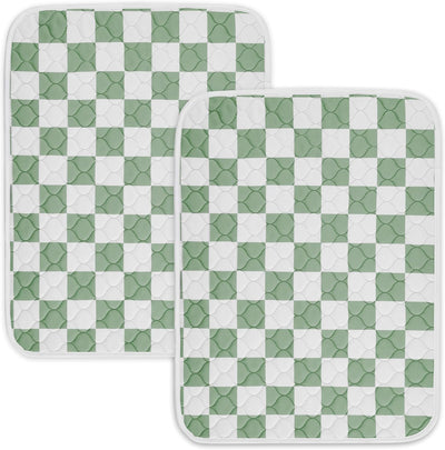 2 Pzas Almohadillas Orina Perros Reutilizables Color Verde Salvia