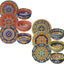 Set 6 Platos Porcelana Bohemio Serie KRVI