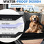 Cama antideslizante para perro asiento trasero coche suave