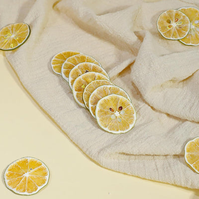 Rebanadas de lima deshidratada para cócteles y tartas, 100% natural, vegano