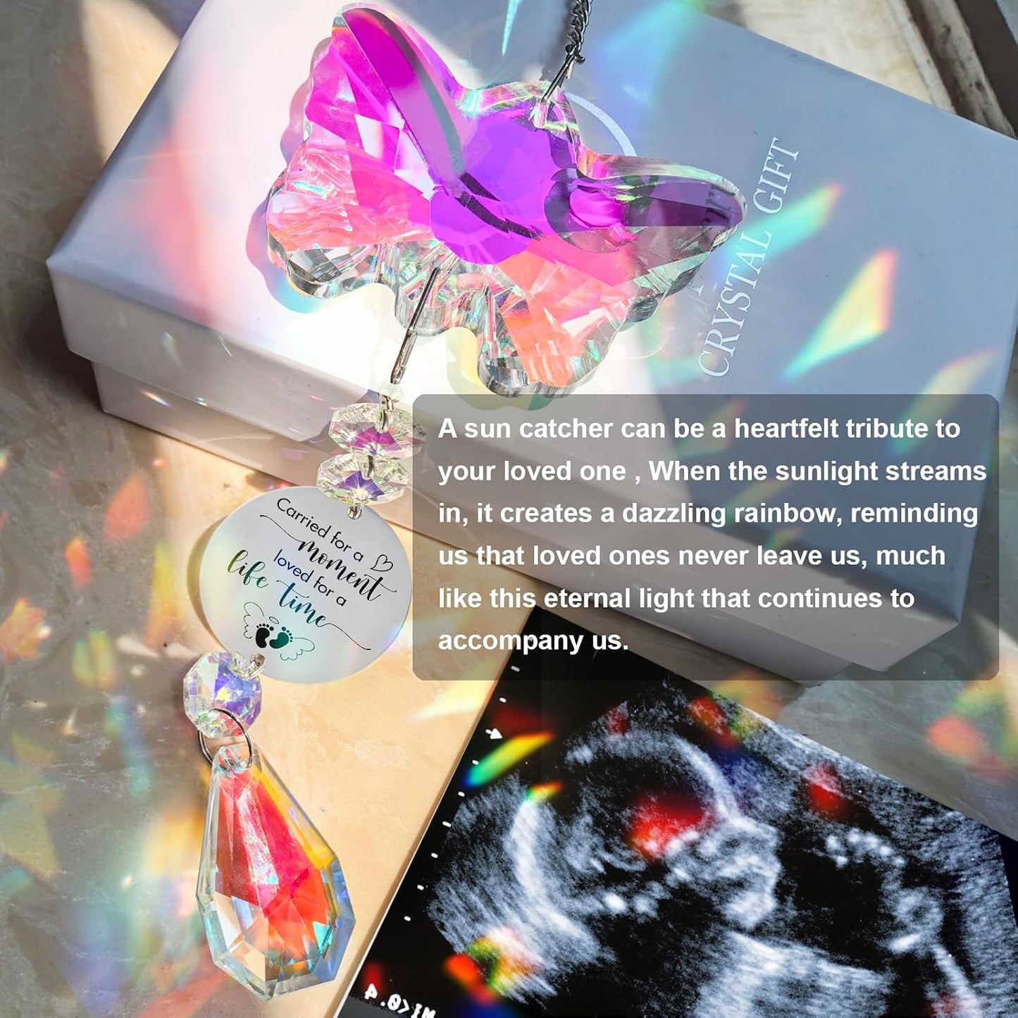 Atrapasueños mariposa regalo recuerdo embarazo pérdida