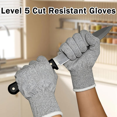 Guantes corto resistente abrasión antideslizante hombre