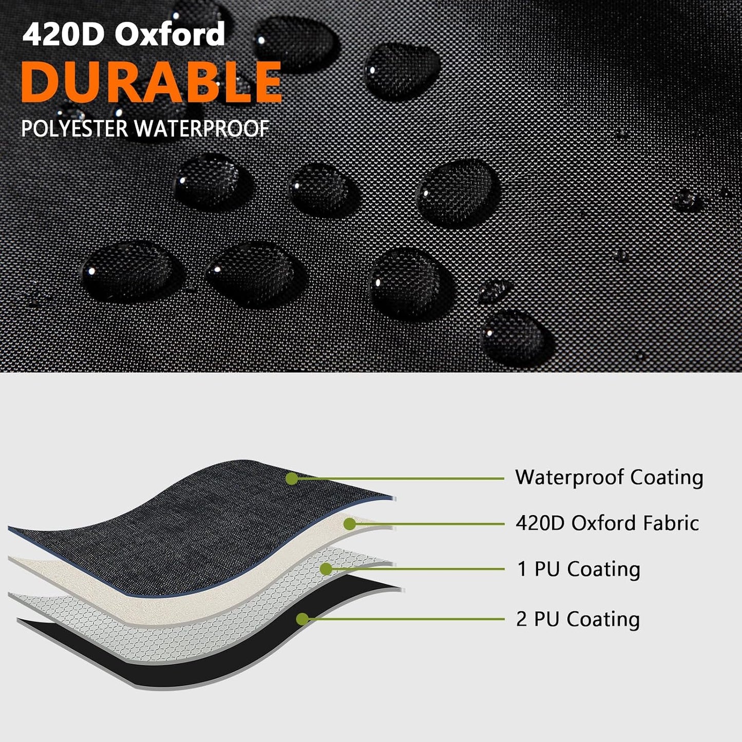 Funda impermeable para carrito de comedor al aire libre