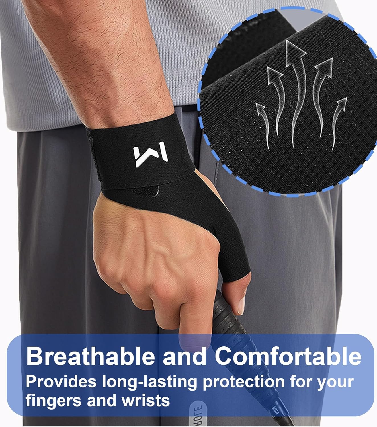Soporte elástico muñeca para tendinitis y deporte