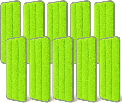 10 Pzas Almohadillas Repuesto Trapeador Libman Rinse 'n Wring