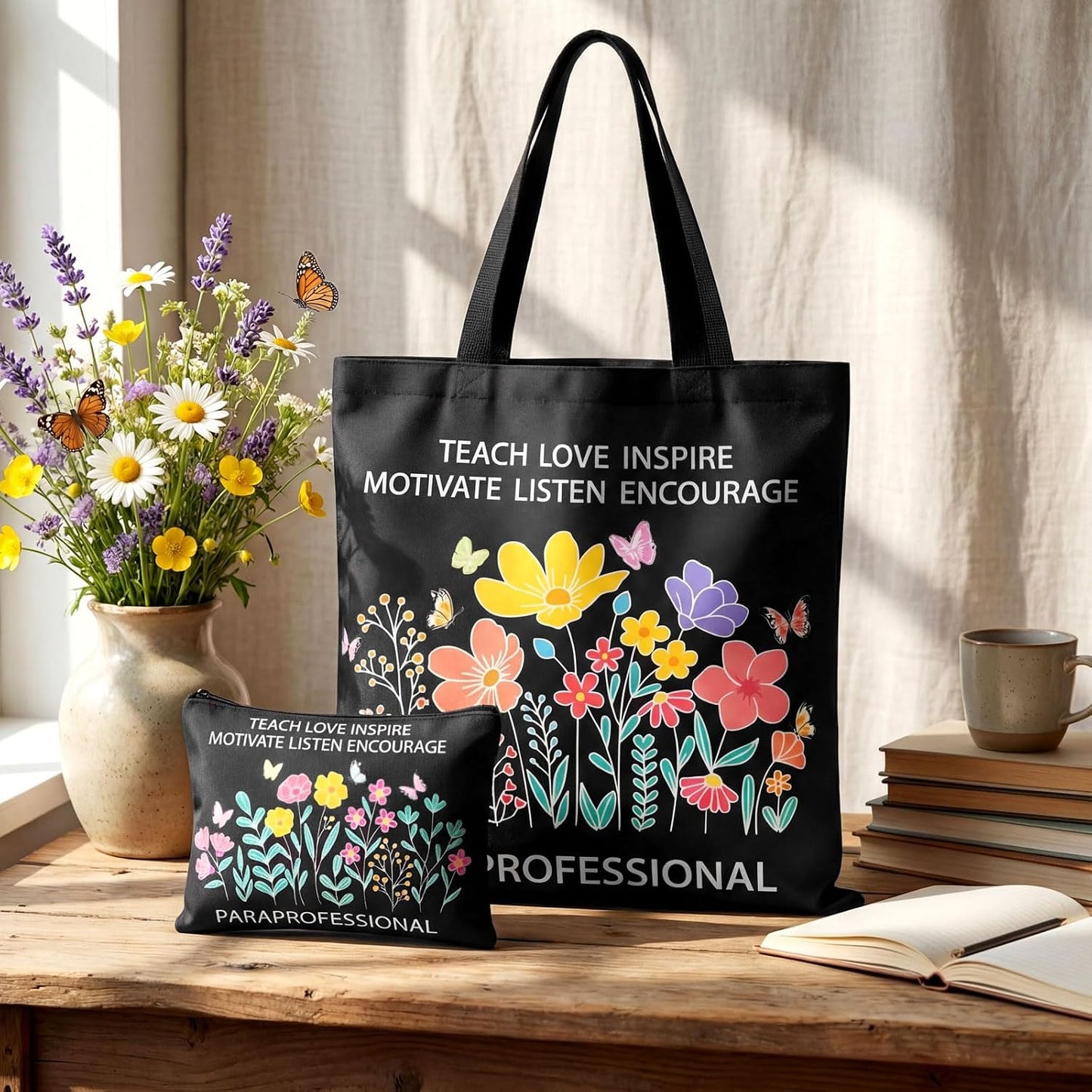 2 Pzas Bolsa Cosméticos Maquillaje Regalo para Mujer