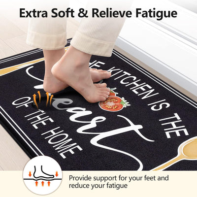 Alfombra antifatiga cocina 24x94pulg antideslizante impermeable