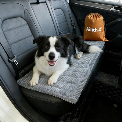 Funda sofá perro lavable portátil 23.6x59pulg gris