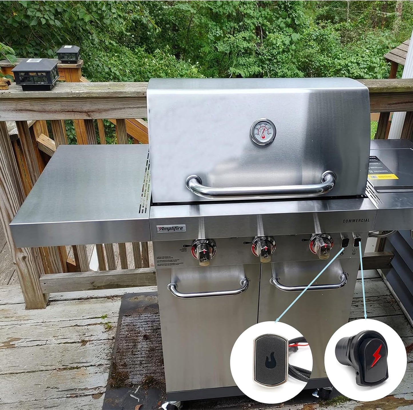 Kit repuesto encendedor parrilla 4 salidas Charbroil G511-0055-W1