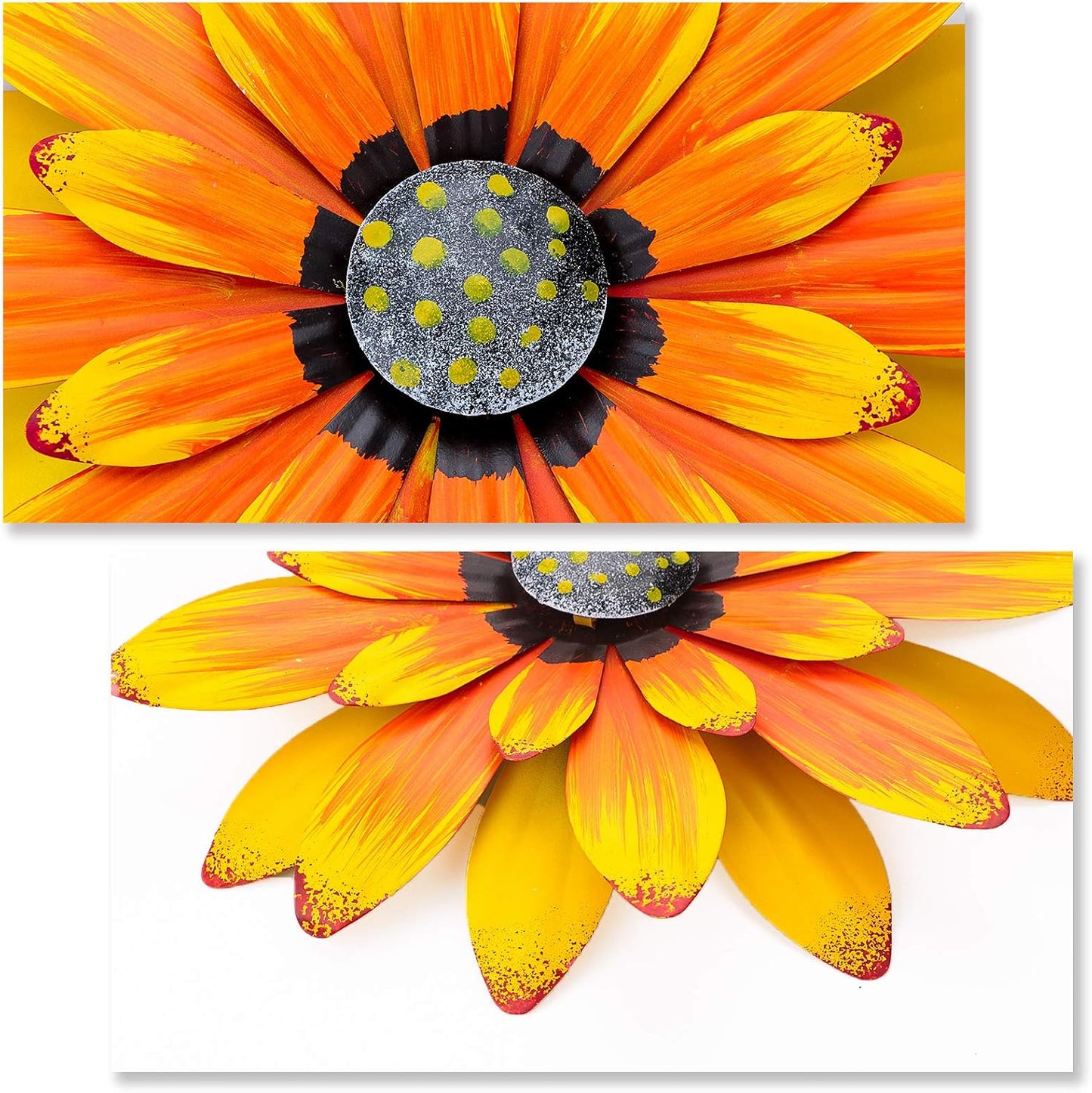 Flores metal para decorar pared interiores exteriores