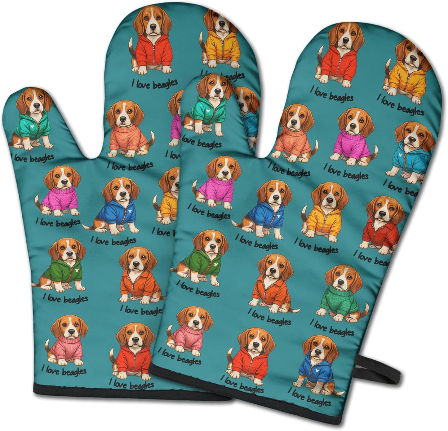 Guantes de horno resistentes al calor para cocinar