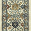 Alfombra oriental lavable antideslizante 2x8ft beige