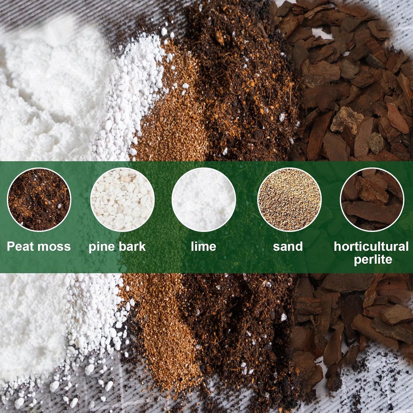 Suelo natural para anturio y plantas interior 2qt drenaje mejorado