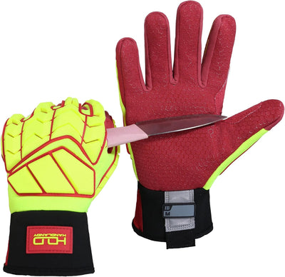 Guantes trabajo corte resistente tacto hombre