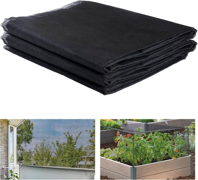 Red de malla jardín 10x12ft 33% sombreado negro