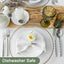 Set 40 Pzas Cubiertos Acero Inox 18/10 Espiral Servicio 8