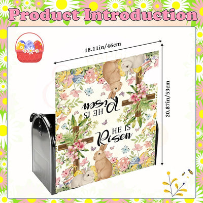 Fundas magnéticas para buzón Pascua tamaño estándar
