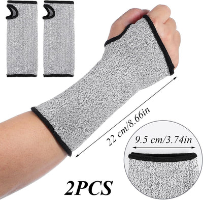 2 Pares Mangas Protección Brazo Jardinería Industrial