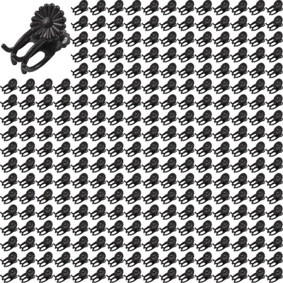 200 Clips para Orquídeas y Plantas Soporte Vertical Marrón