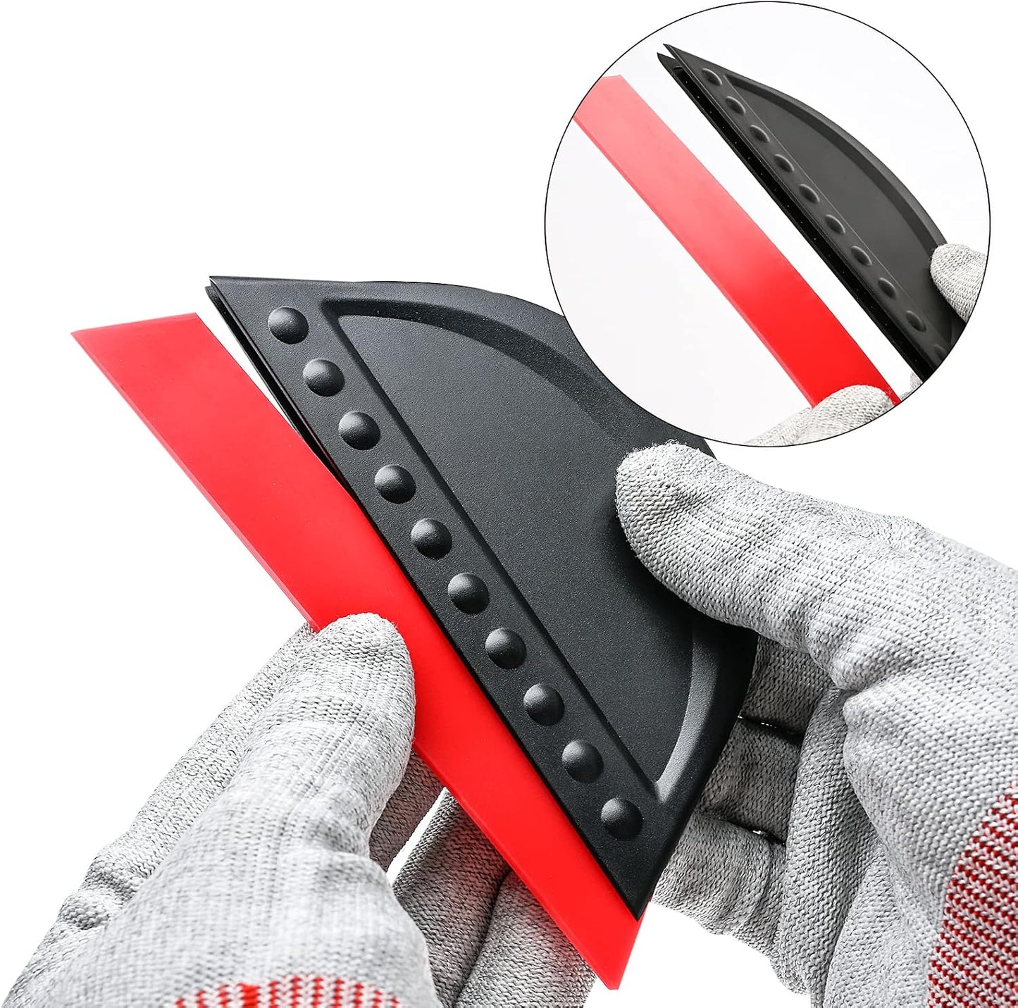 2 Pzas Escobilla Goma Negra para Ventanas y Parabrisas