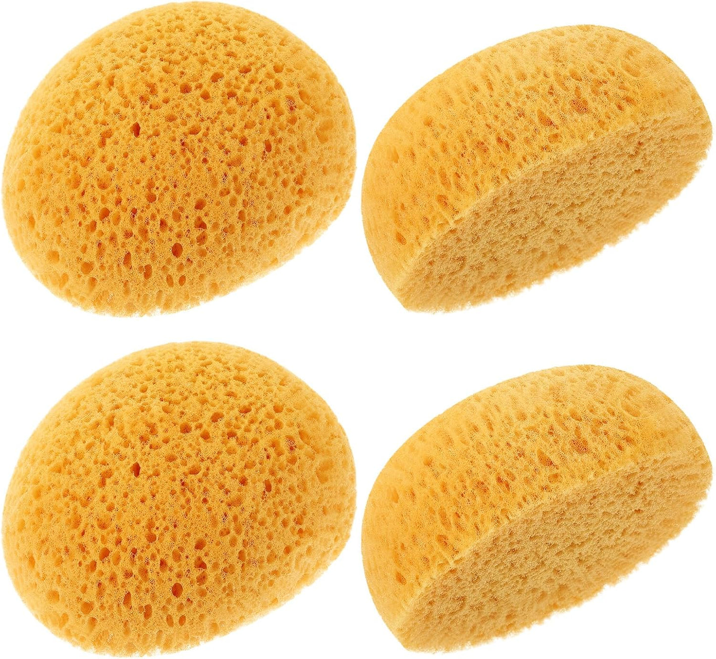 4 Esponjas Textura Cáscara Naranja para Parches y Yeso
