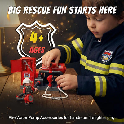 Juguetes bombero accesorio bomba agua para niños