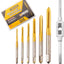 Set 6 Grifos Métricos M2-M6 con Llave Revestimiento Ti