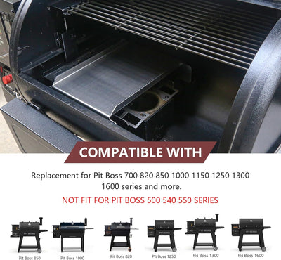 Deflector calor acero inox Pit Boss repuesto