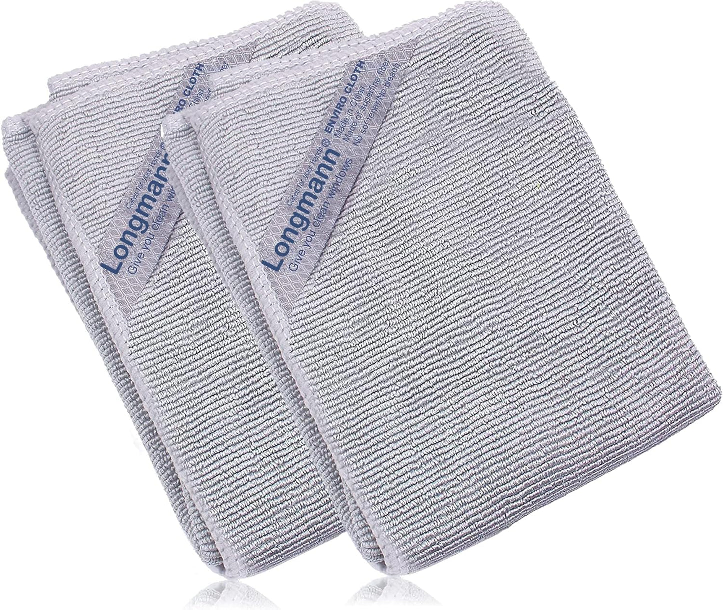 Paño Vidrio Norwex Libre Rayas Paquete 2 Gris