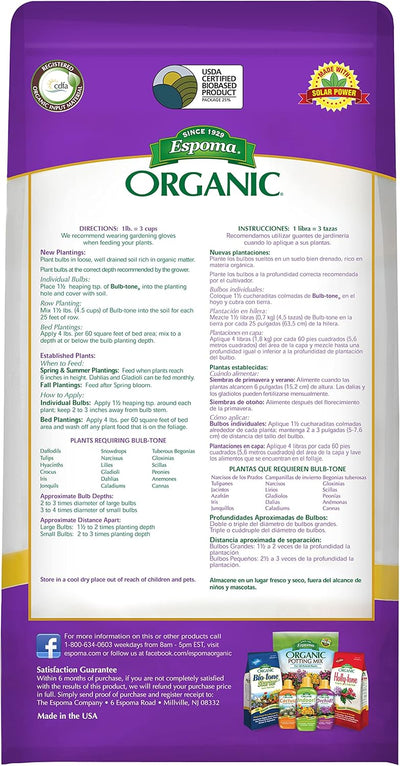 Espuma BT4 Fertilizante Plantas 3-5-3 4lb