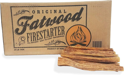 Caja 25lb Fatwood Firestarter