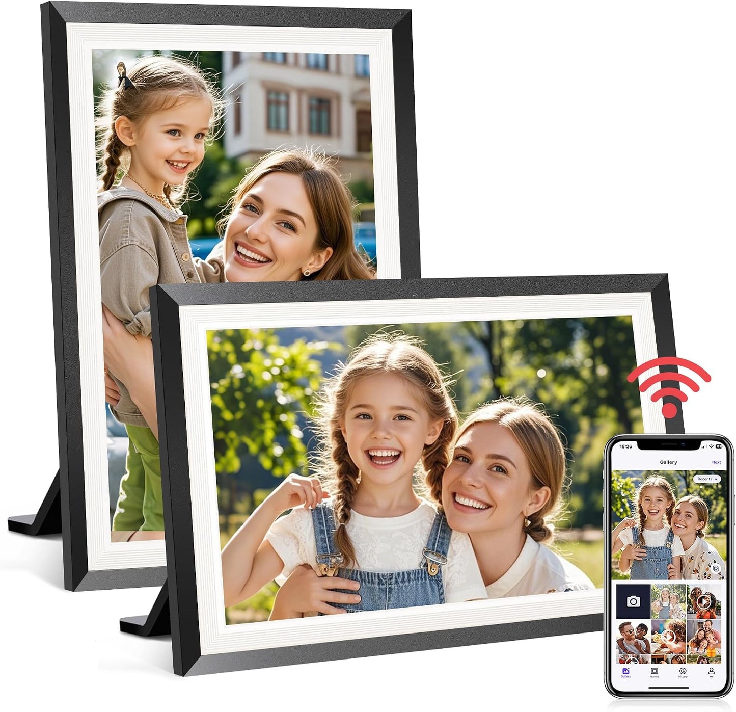 Marco fotos digital WiFi 10.1pulg pantalla HD IPS 32GB
